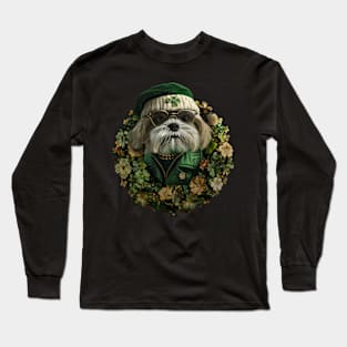 St Patricks Day Dog 1 Long Sleeve T-Shirt